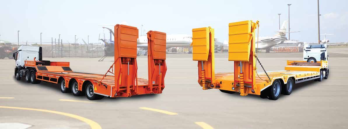 Efe Trailer lowbed trailer